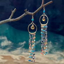 Key West Sunset Chandelier Earrings