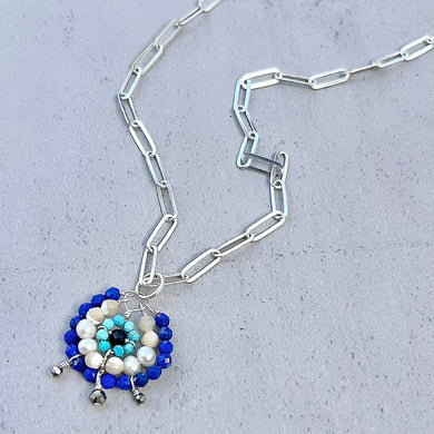 Silver Evil Eye 3
