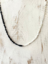 Black and White Cleo Necklace