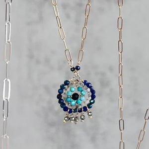 Gold Evil Eye 3