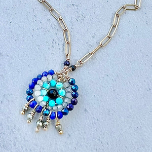 Gold Evil Eye 3