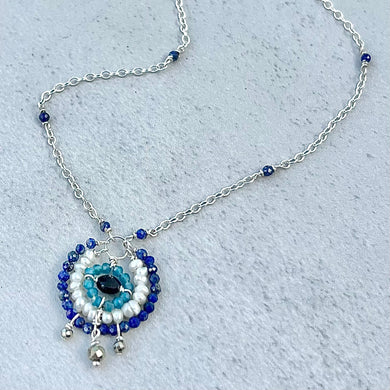 Silver Evil Eye 1