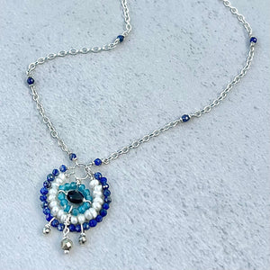 Silver Evil Eye 1