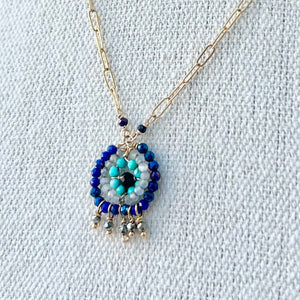 Gold Evil Eye 3