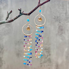 Key West Sunset Chandelier Earrings