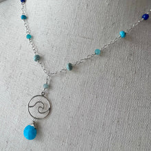 Sterling Wave Necklace