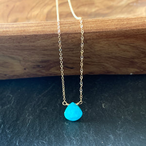 Tiny Solitaire: Turquoise on Gold